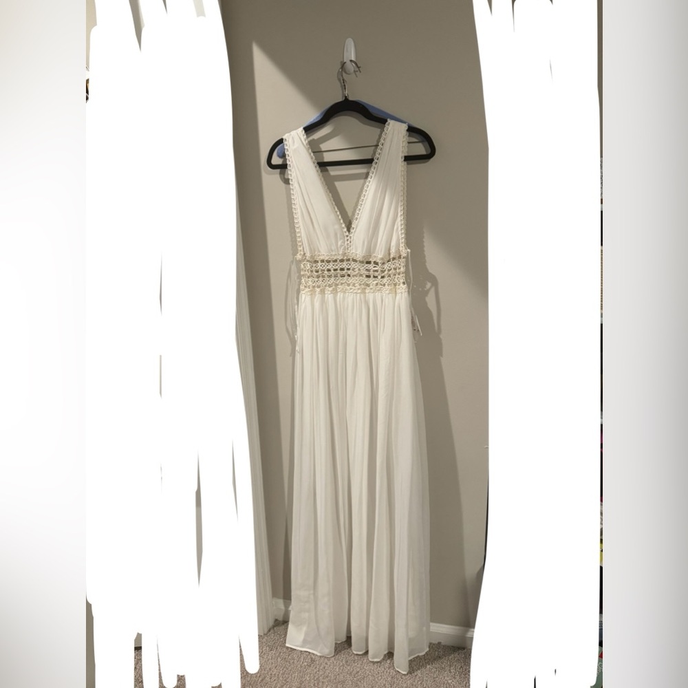 NWT White Maxi Dress